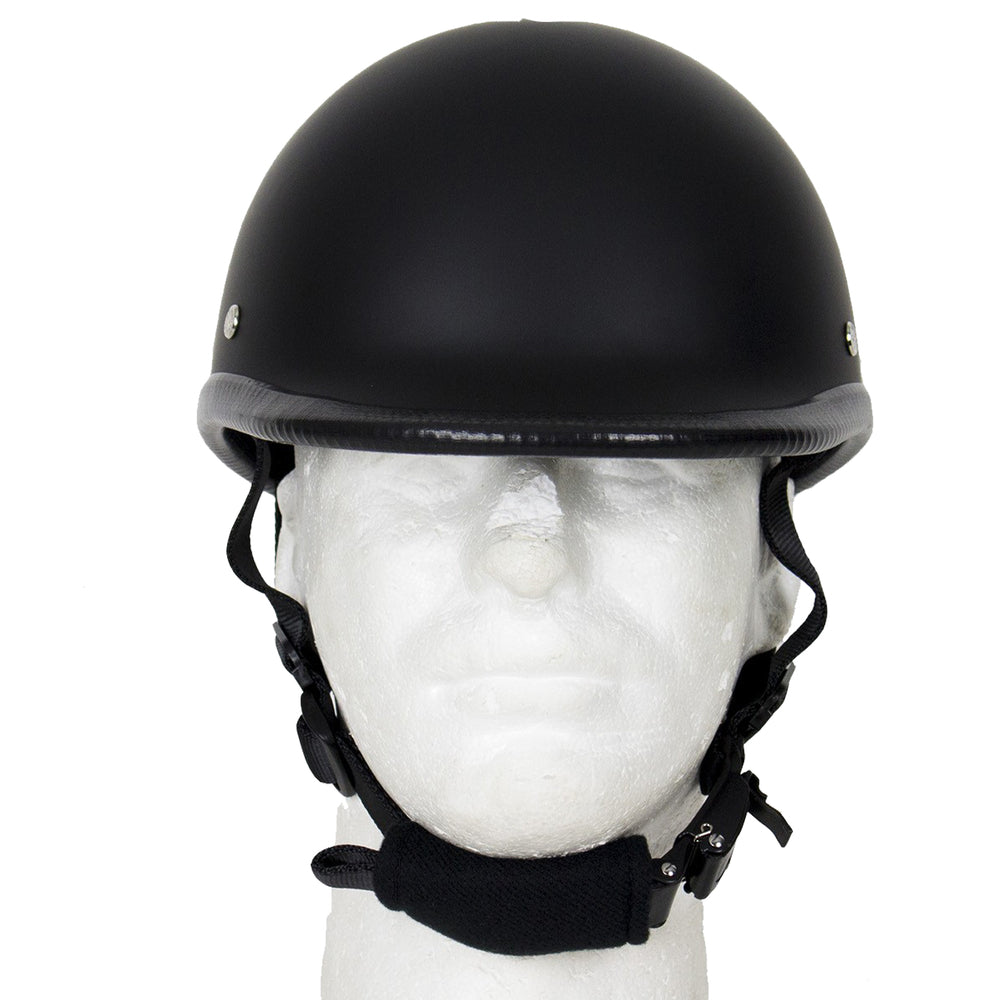 H85 Novelty Jockey Hawk Polo Matte Black - Non DOT - Image 3