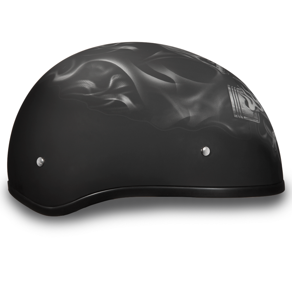 D6-PS D.O.T. DAYTONA SKULL CAP - W/ PISTONS SKULL - Image 4