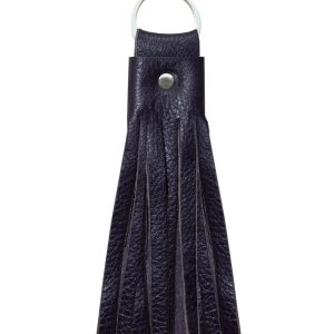 Dream Apparel Purple Leather Key Chain
