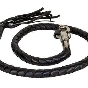Dream Apparel Black Get Back Whip For Motorcycle