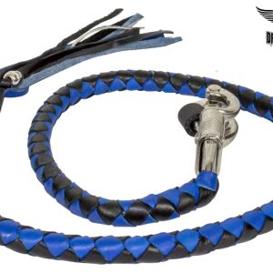 Dream Apparel Black & Blue Get Back Whip For Motorcycles